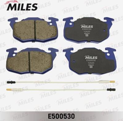 Miles E500530 - Bremžu uzliku kompl., Disku bremzes www.autospares.lv