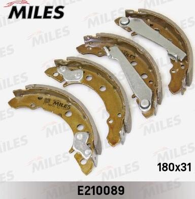 Miles E210089 - Brake Shoe Set www.autospares.lv