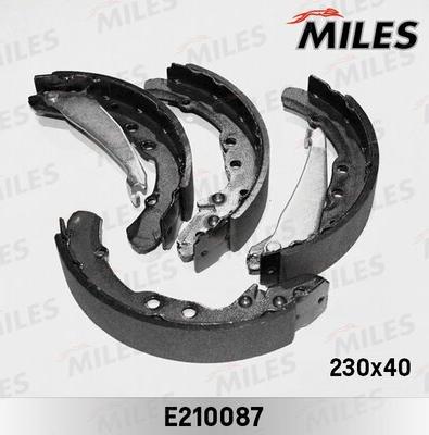 Miles E210087 - Brake Shoe Set www.autospares.lv