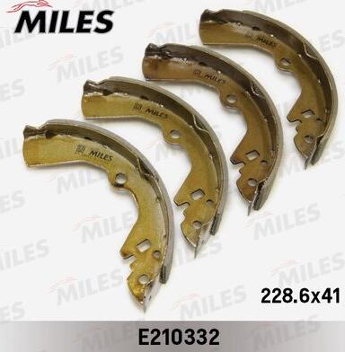 Miles E210332 - Brake Shoe Set www.autospares.lv