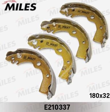 Miles E210337 - Brake Shoe Set www.autospares.lv