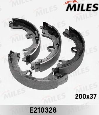 Miles E210328 - Bremžu loku komplekts www.autospares.lv