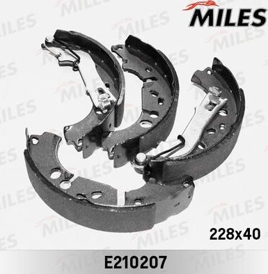 Miles E210207 - Brake Shoe Set www.autospares.lv