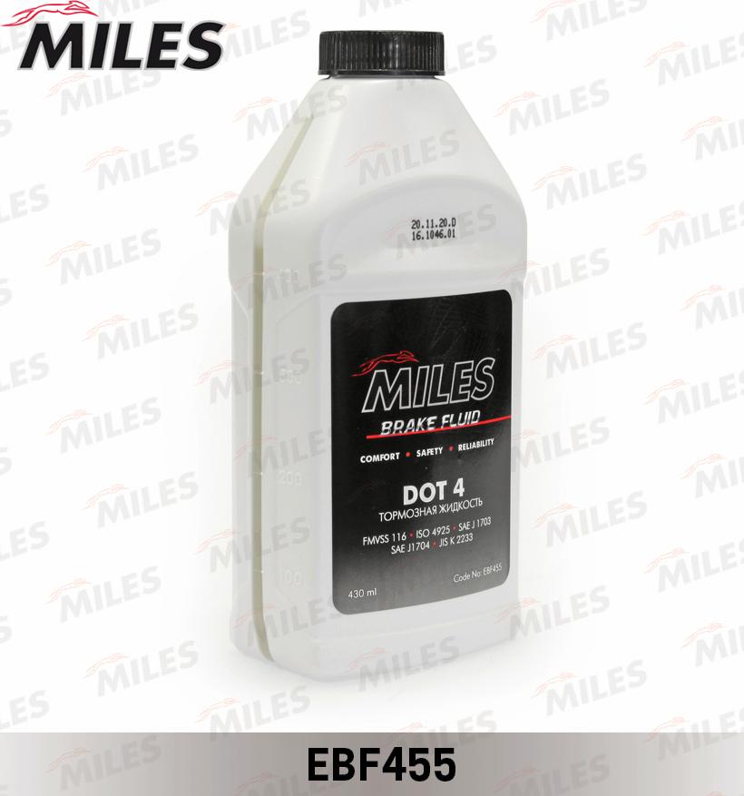 Miles EBF455 - Brake Fluid www.autospares.lv