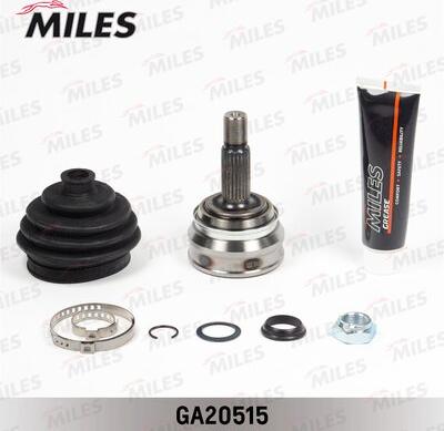 Miles GA20515 - Шарнирный комплект, ШРУС, приводной вал www.autospares.lv