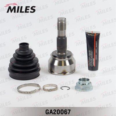 Miles GA20067 - Шарнирный комплект, ШРУС, приводной вал www.autospares.lv