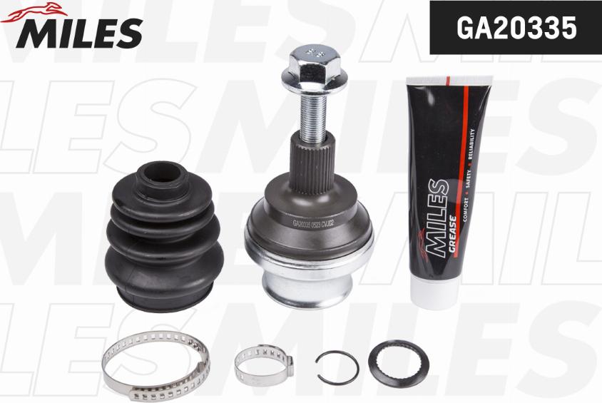 Miles GA20335 - Joint Kit, drive shaft www.autospares.lv