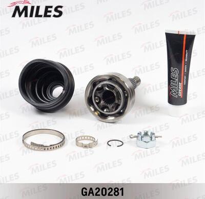 Miles GA20281 - Šarnīru komplekts, Piedziņas vārpsta www.autospares.lv