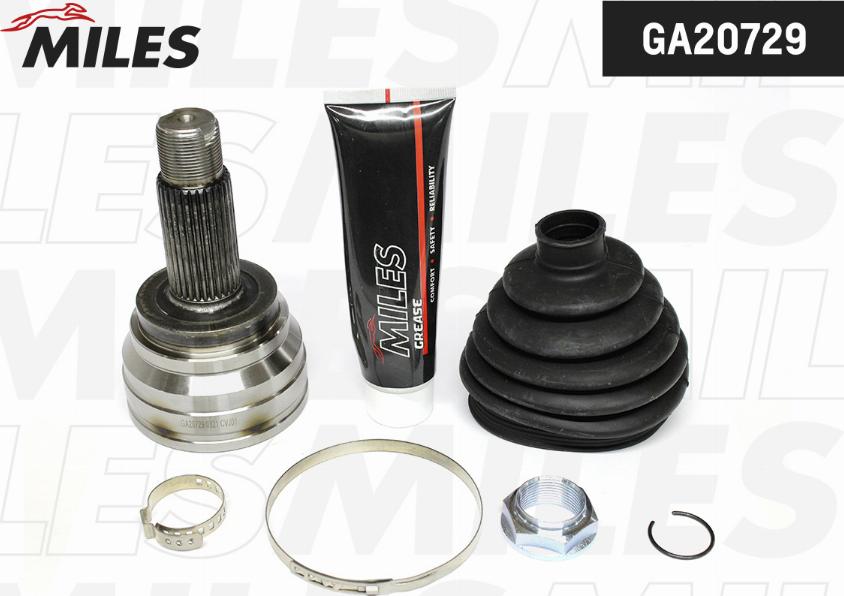 Miles GA20729 - Joint Kit, drive shaft www.autospares.lv