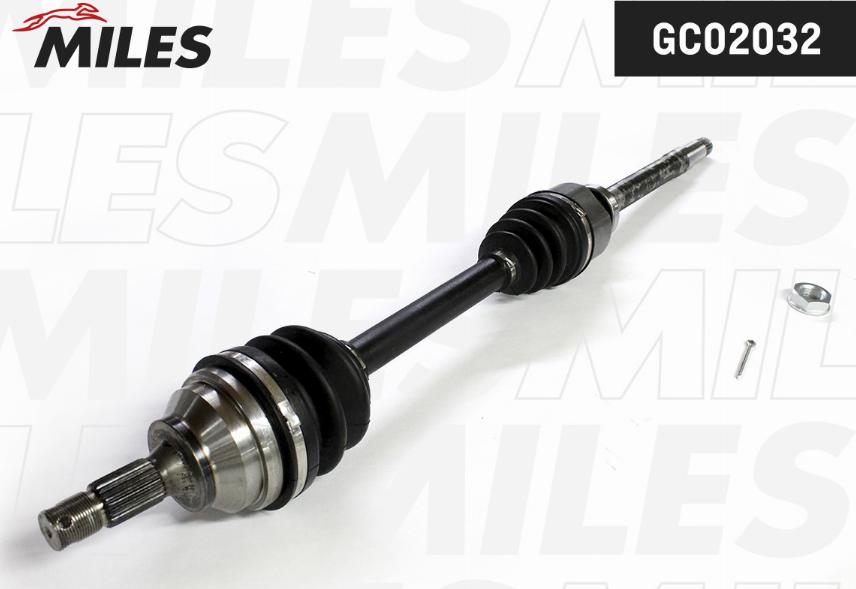 Miles GC02032 - Piedziņas vārpsta www.autospares.lv