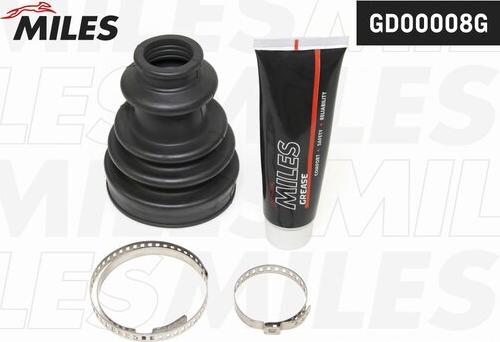 Miles GD00008G - Bellow, drive shaft www.autospares.lv