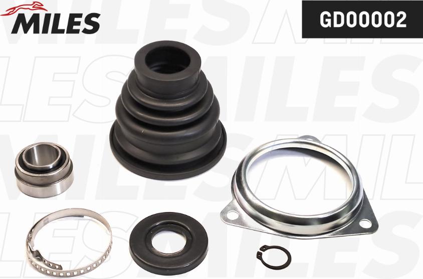 Miles GD00002 - Пыльник, приводной вал www.autospares.lv