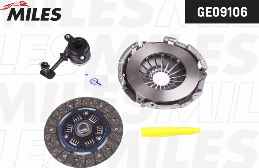 Miles GE09106 - Clutch Kit www.autospares.lv