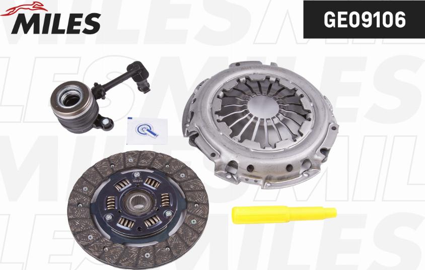 Miles GE09106 - Clutch Kit www.autospares.lv