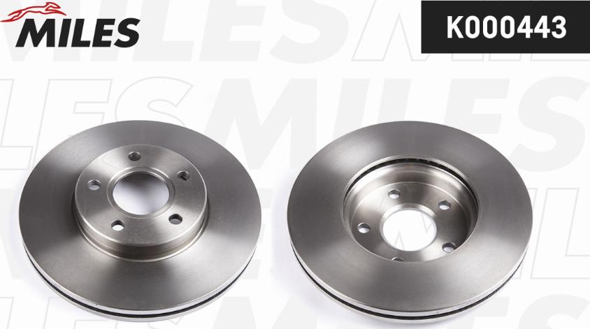 Miles K000443 - Bremžu diski autospares.lv