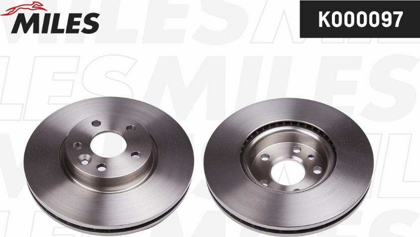 Miles K000097 - Bremžu diski autospares.lv