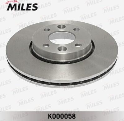 Miles K000058 - Bremžu diski www.autospares.lv