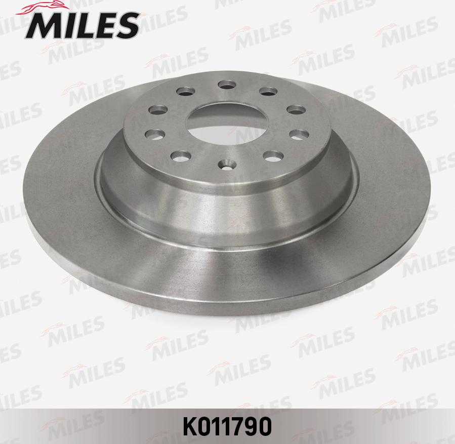 Miles K011790 - Тормозной диск www.autospares.lv