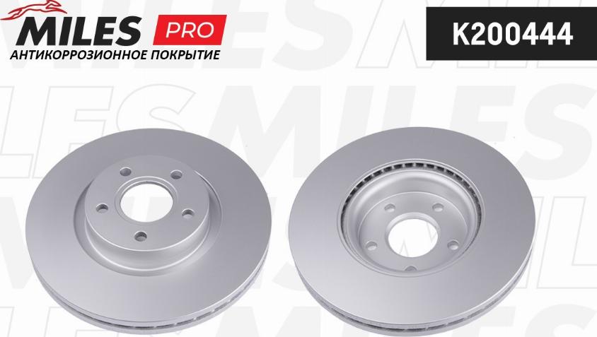 Miles K200444 - Brake Disc www.autospares.lv