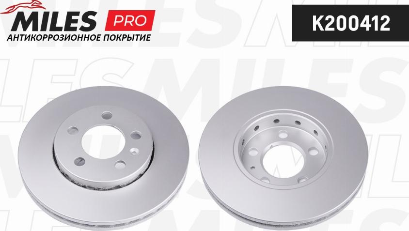 Miles K200412 - Bremžu diski www.autospares.lv