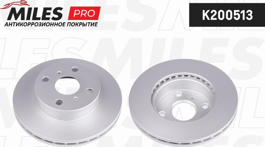 Miles K200513 - Bremžu diski www.autospares.lv