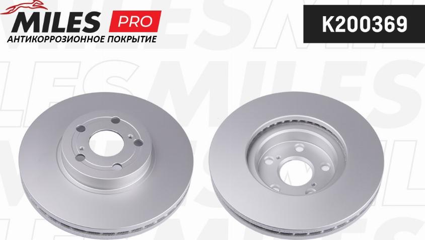 Miles K200369 - Тормозной диск www.autospares.lv