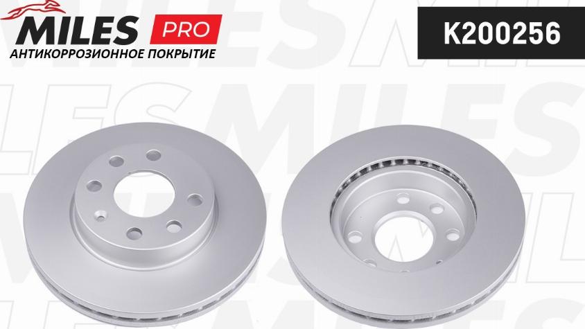 Miles K200256 - Тормозной диск www.autospares.lv