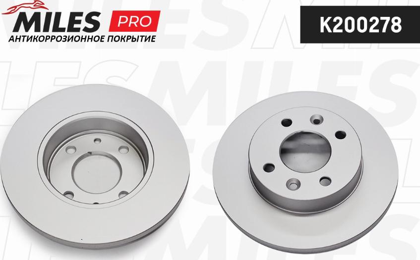 Miles K200278 - Bremžu diski www.autospares.lv