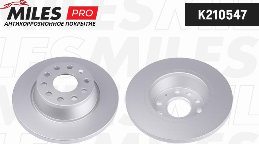 Miles K210547 - Bremžu diski autospares.lv