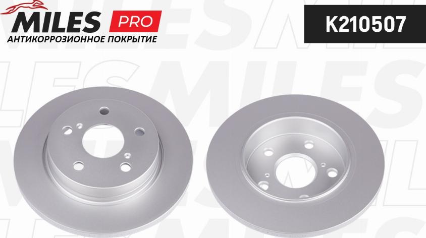 Miles K210507 - Bremžu diski www.autospares.lv