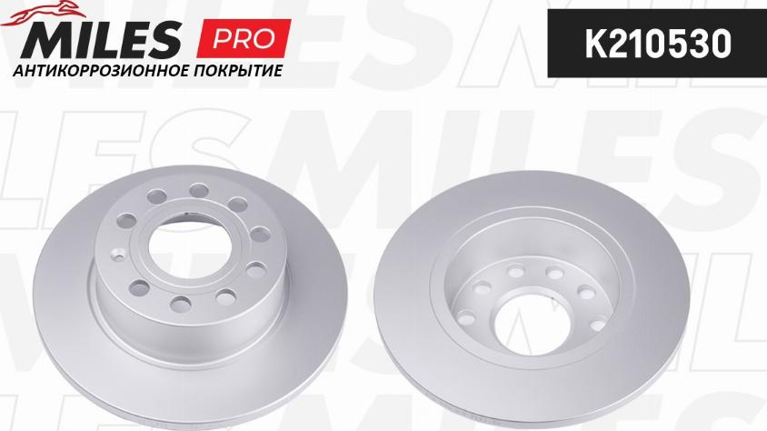 Miles K210530 - Brake Disc www.autospares.lv