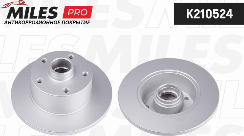 Miles K210524 - Bremžu diski www.autospares.lv