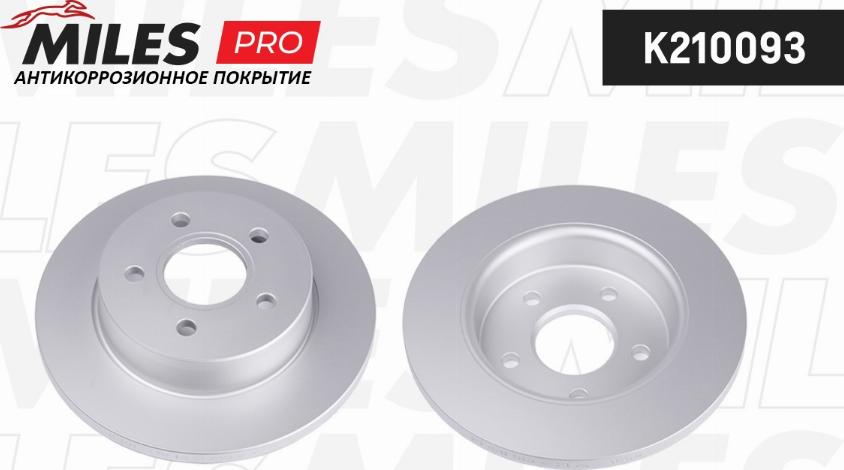 Miles K210093 - Bremžu diski autospares.lv