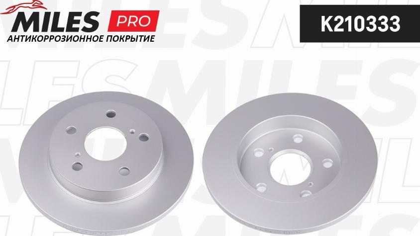 Miles K210333 - Bremžu diski autospares.lv