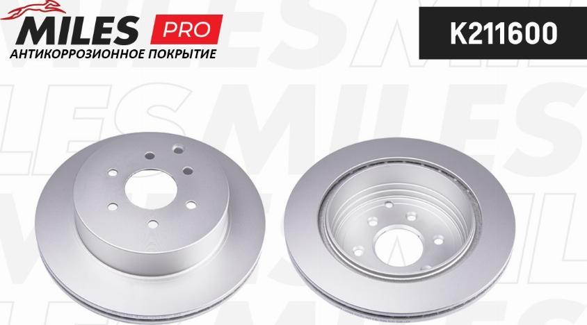 Miles K211600 - Bremžu diski autospares.lv