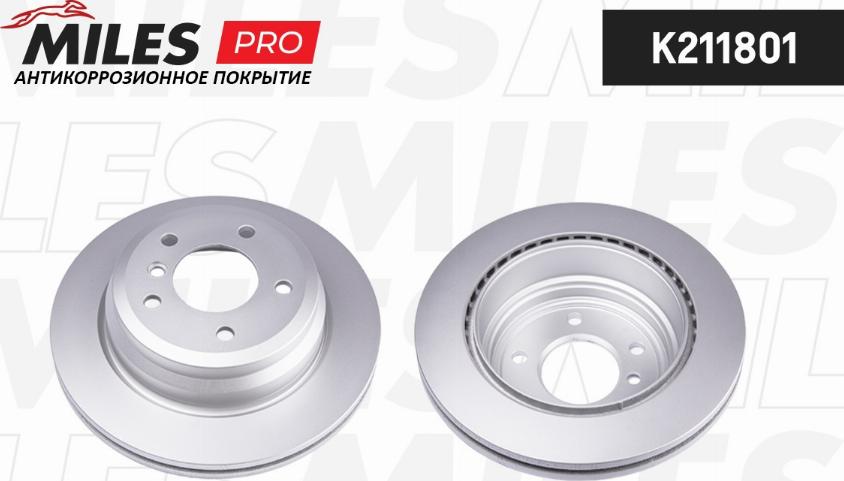 Miles K211801 - Bremžu diski autospares.lv