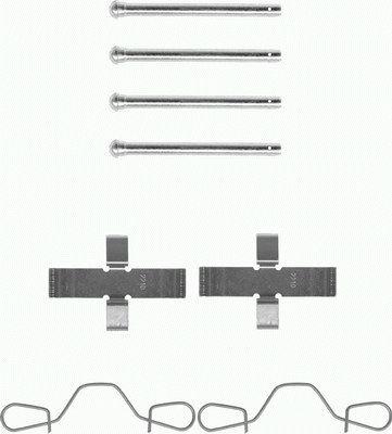 Mintex MBA982 - Piederumu komplekts, Disku bremžu uzlikas www.autospares.lv