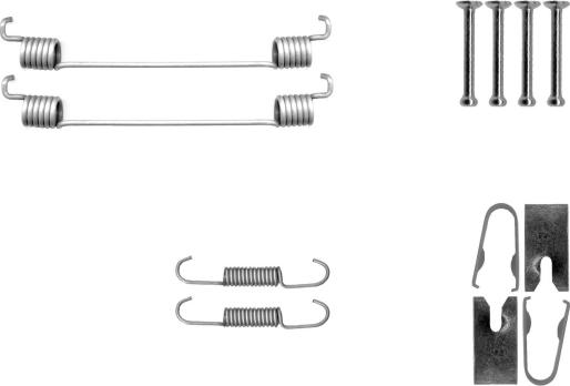 Mintex MBA40 - Piederumu komplekts, Bremžu loki www.autospares.lv