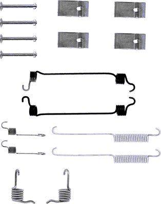 Mintex MBA677 - Piederumu komplekts, Bremžu loki www.autospares.lv