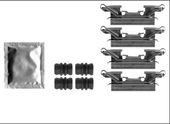 Mintex MVK0038 - Bremžu komplekts, Disku bremzes www.autospares.lv