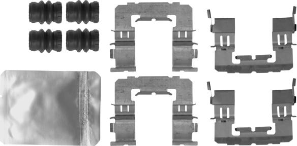 Mintex MBA1891 - Piederumu komplekts, Disku bremžu uzlikas www.autospares.lv