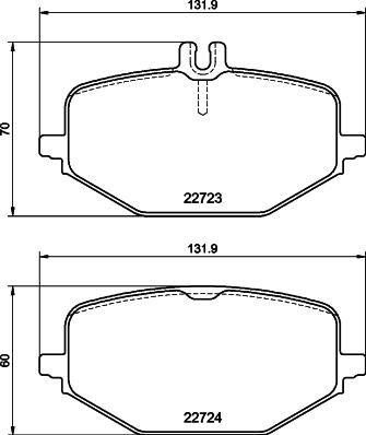 Mintex MDB4178 - Bremžu uzliku kompl., Disku bremzes www.autospares.lv