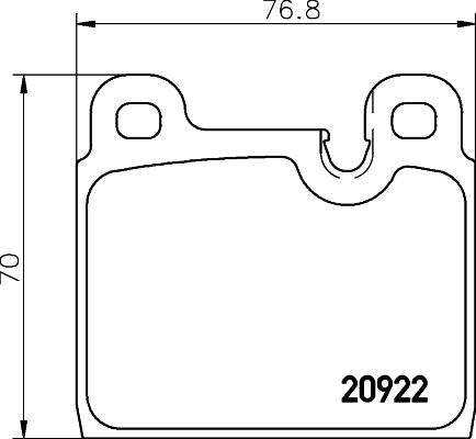 Spidan 31169 - Тормозные колодки, дисковые, комплект www.autospares.lv