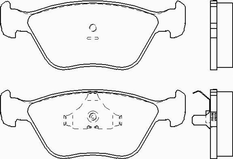 Mintex MDB1407 - Bremžu uzliku kompl., Disku bremzes www.autospares.lv