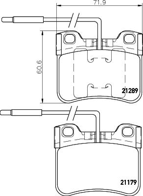 Mintex MDB1483 - Brake Pad Set, disc brake www.autospares.lv