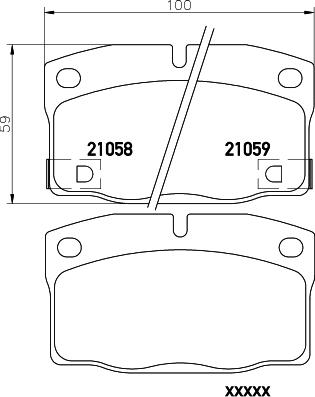 Mintex MDB1512 - Bremžu uzliku kompl., Disku bremzes www.autospares.lv