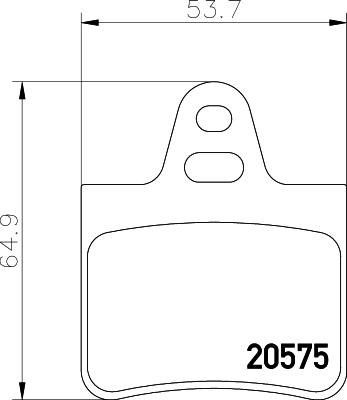 Mintex MDB1120 - Bremžu uzliku kompl., Disku bremzes www.autospares.lv