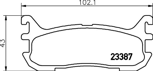 Mintex MDB1893 - Bremžu uzliku kompl., Disku bremzes www.autospares.lv