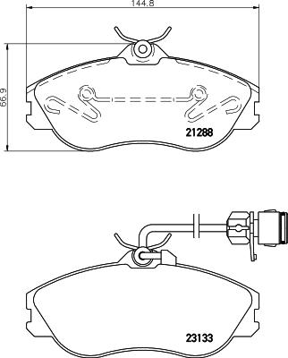 Mintex MDB1820 - Bremžu uzliku kompl., Disku bremzes www.autospares.lv