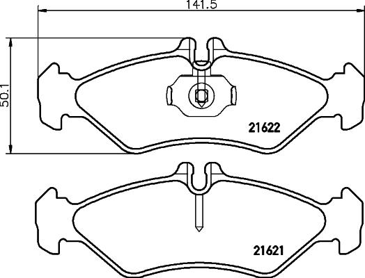 Mintex MDB1737 - Bremžu uzliku kompl., Disku bremzes www.autospares.lv